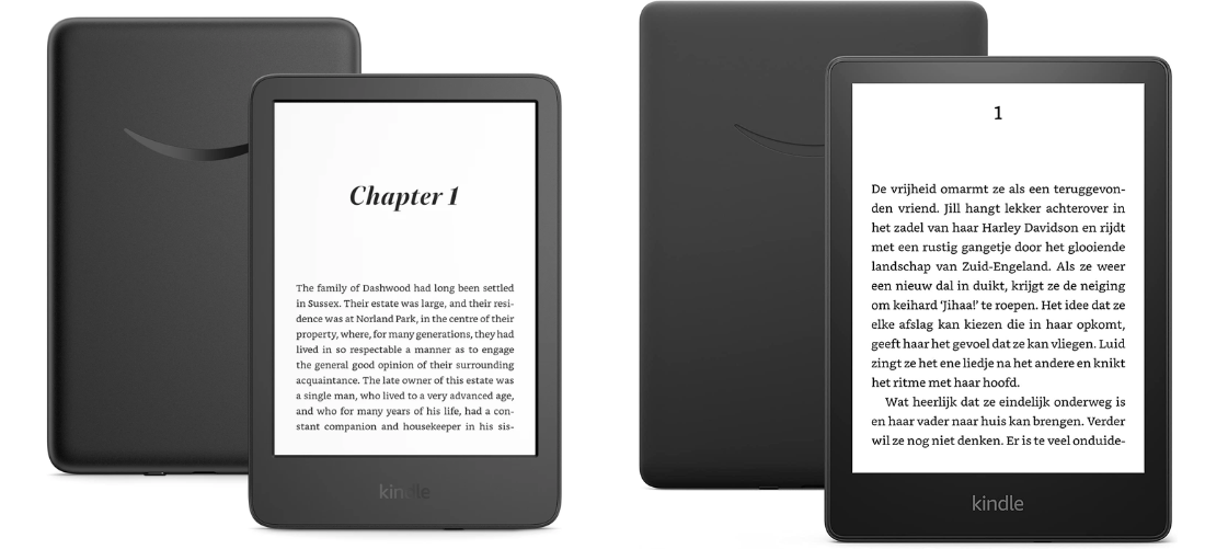 Kindle 2022 vs Kindle Paperwhite